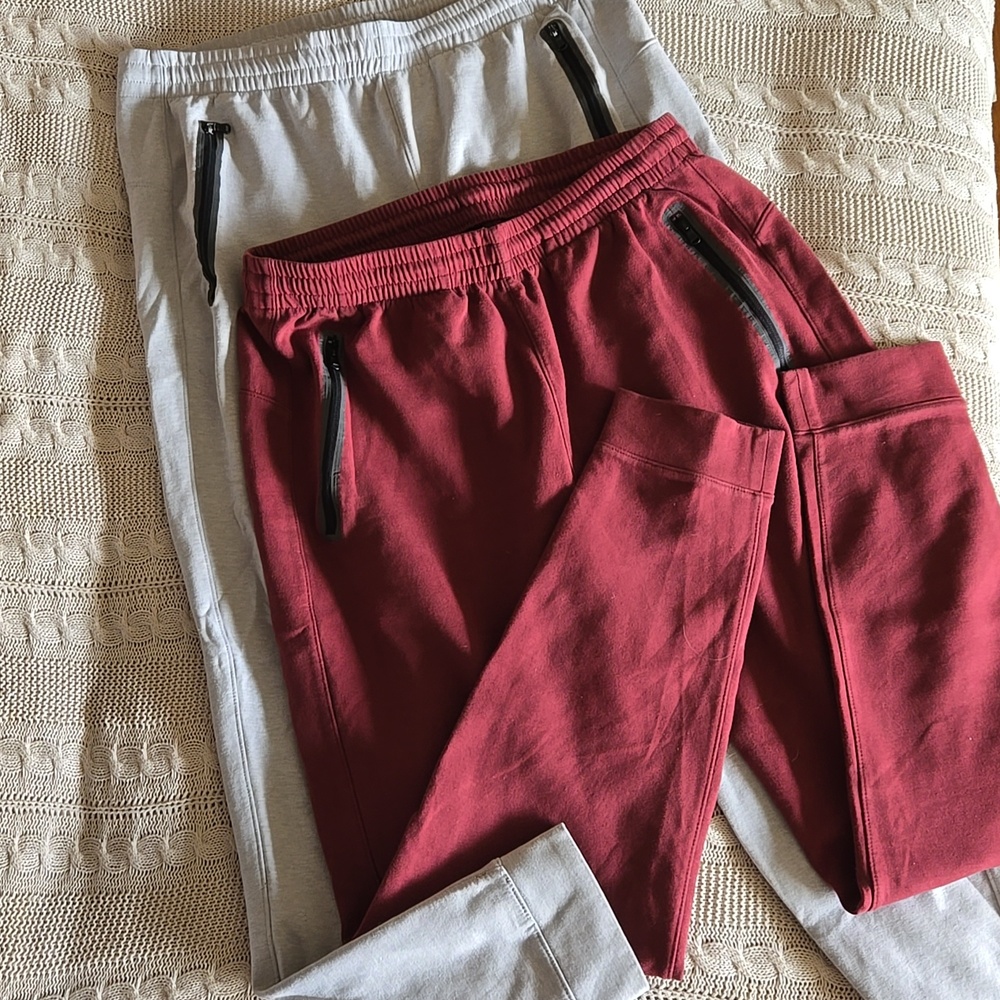 Old Navy Active Dynamic Fleece Men's Joggers - 2 Pair, Large Tall